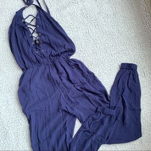lulu’s navy romper